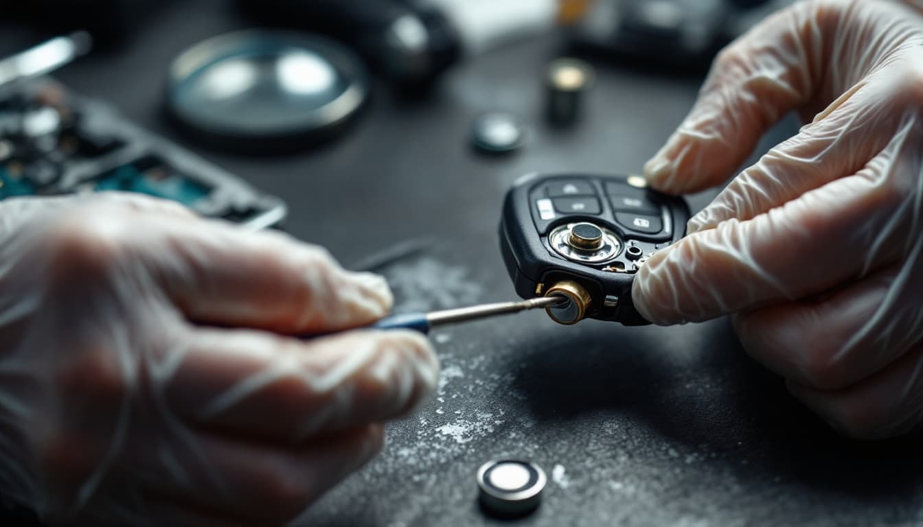 automotive locksmith illustrating Key Fob Not Working Southlake: Battery, Water Damage & Reprogramming